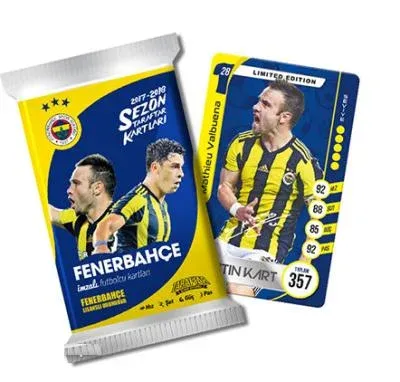 Fenerbahçe 2017-18 Sezon Taraftar Kartları Tekli - İADESİZ