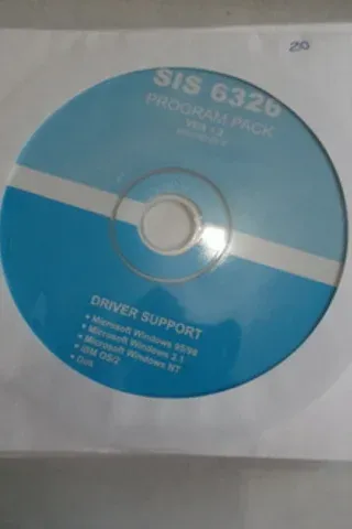 SIS 6326 Program Pack Ver 1,2 / CD'si