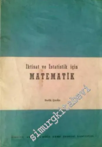 İktisat ve İktisat İçin Matematik -        1975