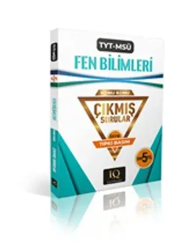 IQ YAYINLARI TYT-MSÜ FEN BİLİM ÇIKMIŞ SO.2020-2024