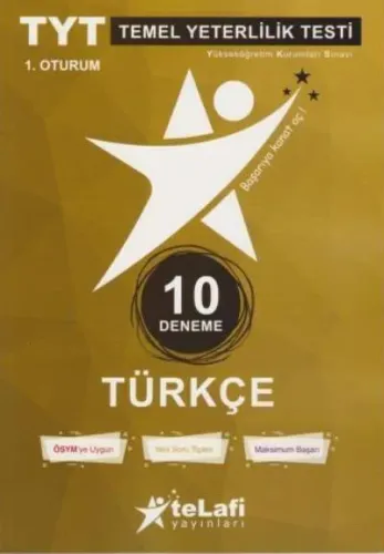 TYT Türkçe 10lu Deneme 1. Oturum