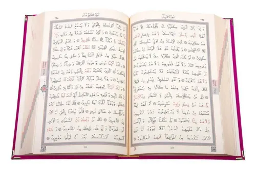 Hafız Boy Kadife Kuran-ı Kerim (Fuşya Pembe, Elif-Vavlı, Mühürlü) Hafız Boy Kadife Kuran-ı Kerim (Fuşya Pembe, Elif-Vavlı, Mühürlü)