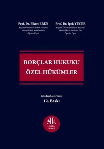 Borçlar Hukuku Özel Hükümler