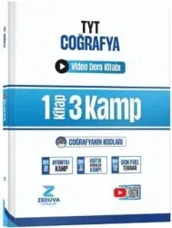 ZEDUVA COĞRAFYANIN KODLARI TYT COĞRAFYA 1 KİTAP 3 KAMP VİDEO DERS KİTABI