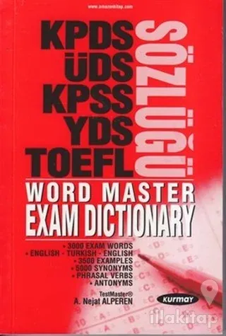 KPDS-ÜDS-KPSS-YDS-TOEFL Sözlüğü