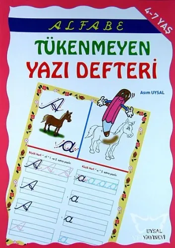 Alfabe Tükenmeyen Yazı Defteri
