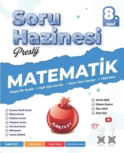 Nartest 8. Sınıf Matematik Soru Hazinesi
