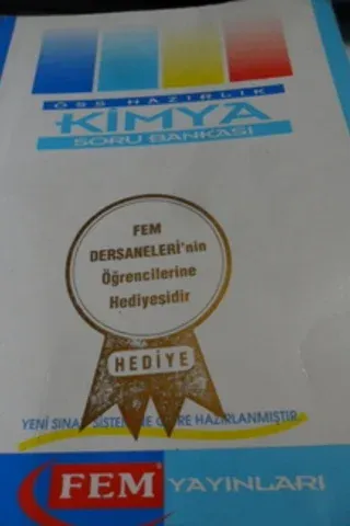 ÖSS Hazırlık Kimya Soru Bankası (İkinci El)