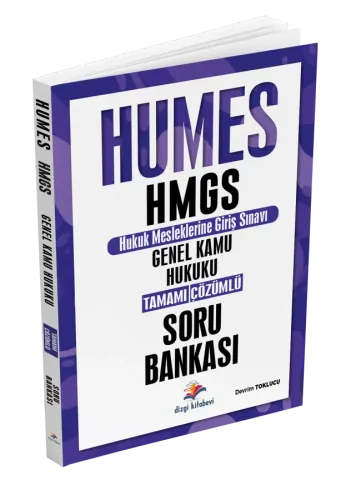 Dizgi Kitap Yayınları 2025 HMGS Humes  Genel Kamu Hukuku Tamamı Çözümlü Soru Bankası
