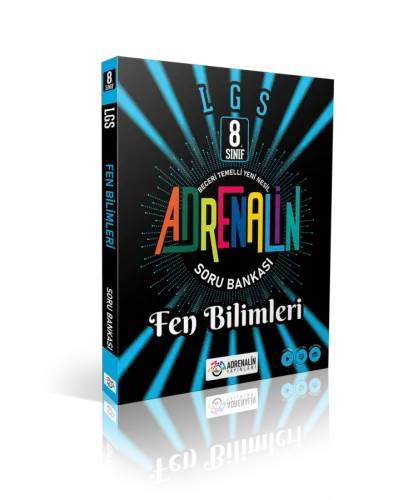 ADRENALİN YAYINLARI 8.SINIF FEN BİL. SORU BANKASI