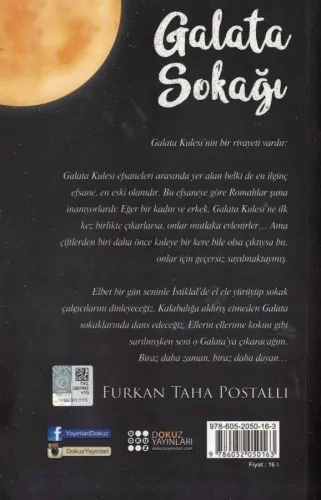 Galata Sokağı Furkan Taha Postallı Dokuz Yayıncılık %50 indirimli