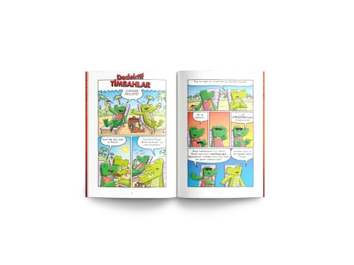 Dedektif Timsahlar 4 - Dev Karıncalara Karşı - Olimpos Yayınları Kitap