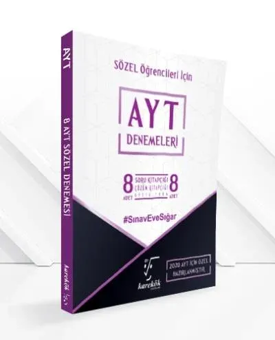 Karekök AYT Sözel Ağırlık Öğrencileri İçin 8 li Denemeleri-YENİ