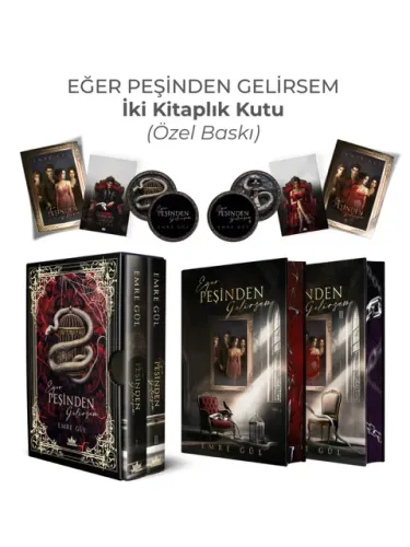 Eğer Peşinden Gelirsem Serisi – İki Kitaplık Kutu Yan Boyamalı