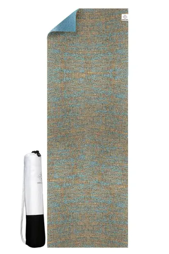 Jute Series - Mavi Yoga ve Pilates Matı