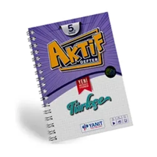 YANIT 5. SINIF TÜRKÇE AKTİF DEFTER-YENİ