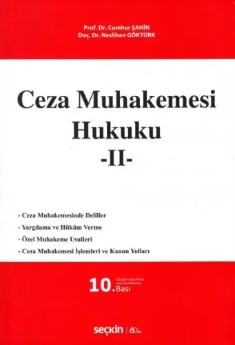 Ceza Muhakemesi Hukuku II