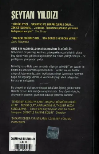 Şeytan Yıldızı Jo Nesbo Koridor Yayıncılık %65 indirimli