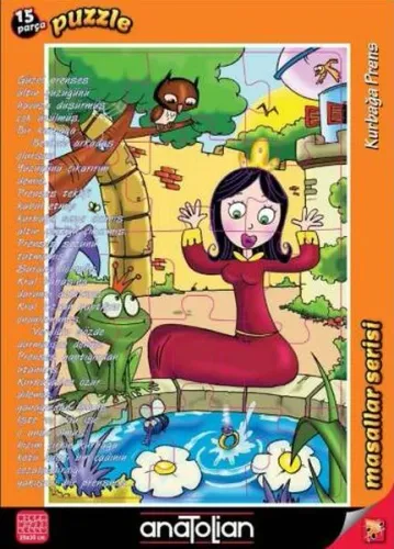 Anatolian Puzzle 15 Parça Kurbağa Prens 7453 Kolektif