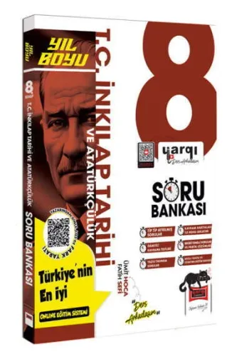 YARGI 8. SINIF LGS TC İNKILAP TARİHİ VE ATATÜRKÇÜLÜK YIL BOYU SORU BANKASI