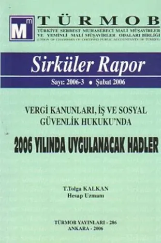 Türmob Sirküler Rapor 2006/3