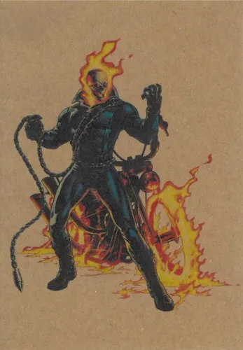Ghost Rider A6 Defter