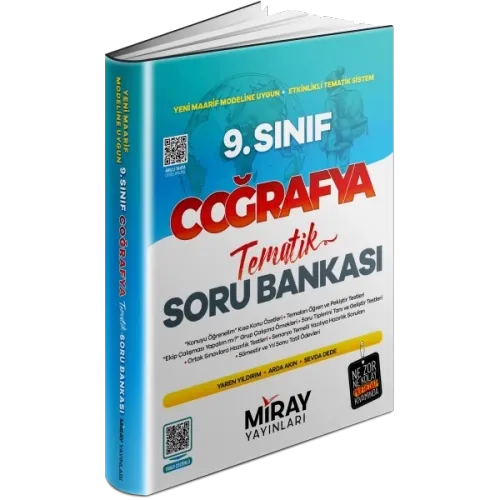 Miray 9. Sınıf Coğrafya Tematik Konu Özetli Soru Bankası