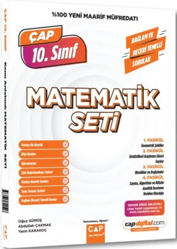 Çap 10. Sınıf Matematik Maarif Model Set