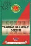 Yargıtay Kararları Dergisi Cilt: 34 Sayı: 12 Aralık 2008
