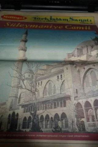 Türk İslam Tarihi Sanatı Kültür ve Sanat Eki / Fasikül 16