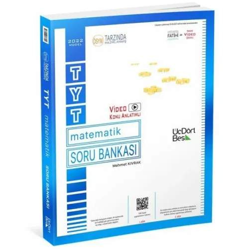 Üç Dört Beş TYT Matematik Soru Bankası 2022 Model %27 indirimli Mehmet