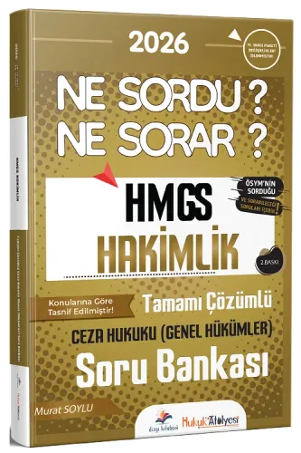 Dizgi Kitap Yayınları 2026 Hukuk Atölyesi HMGS Hakimlik Ne Sordu Ne So