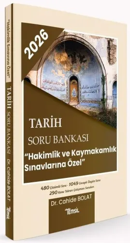 Temsil Yayınları 2026 Hakimlik Kaymakamlık Tarih Soru Bankası
