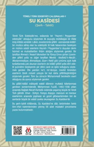 Su Kasîdesi (Şerh - Tahlil) Abdülkadir Dağlar Su Kasîdesi (Şerh - Tahlil) Abdülkadir Dağlar