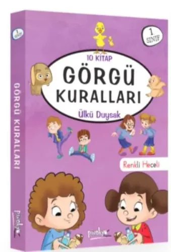 1. Sınıf Görgü Kuralları Serisi (10 Kitap Takım)
