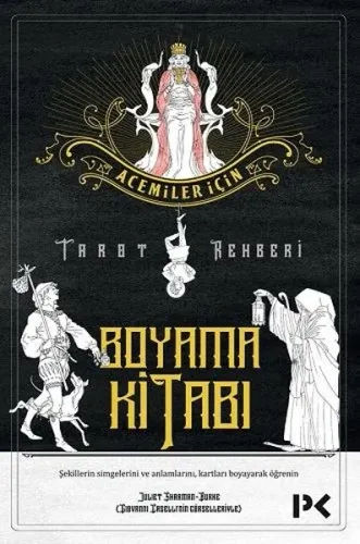 Acemiler İçin Tarot Rehberi; Boyama Kitabı