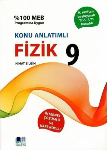 Nihat Bilgin 9. Sınıf Fizik Konu Anlatımlı