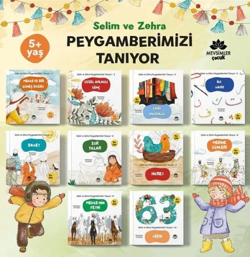 Selim Ve Zehra Peygamberimizi Tanıyor (10 Kitap)