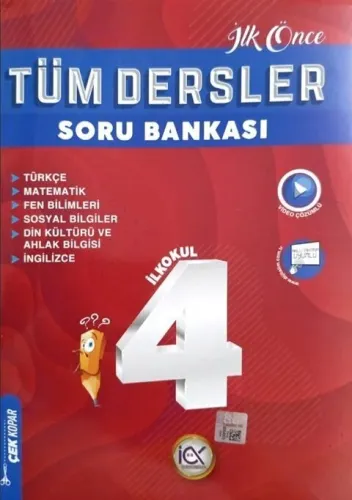 İlk Önce Yayıncılık 4. Sınıf Tüm Dersler Soru Bankası