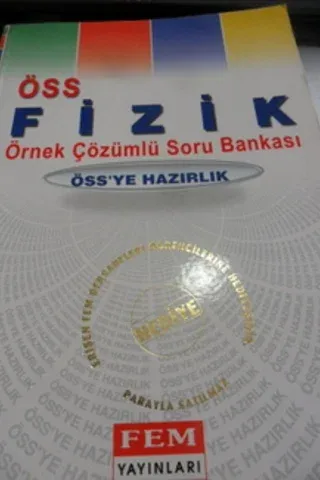 ÖSS Fizik Örnek Çözümlü Soru Bankası (İkinci El)