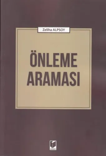 Önleme Araması