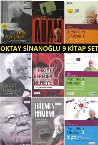 Oktay Sinanoğlu Seti 9 Kitap