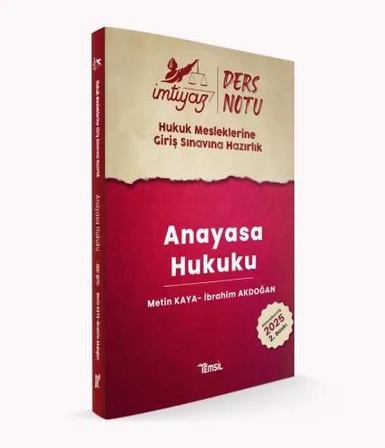 HMGS Anayasa Hukuku Ders Notları