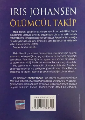 Ölümcül Takip Iris Johansen İnkılap