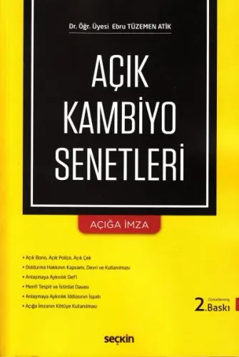 Açık Kambiyo Senetleri