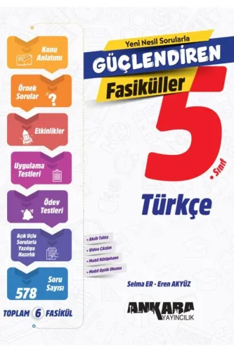 ANKARA 5.Sınıf GÜÇLENDİREN TÜRKÇE FASİKÜL