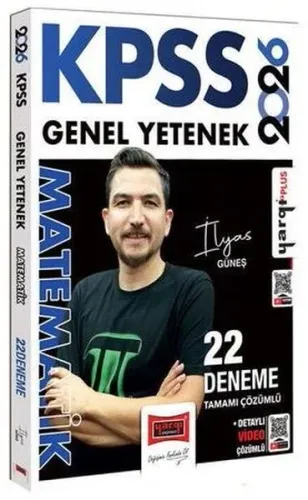 Yargı Yayınları 2026 KPSS Genel Yetenek Tamamı Çözümlü Matematik 22 De