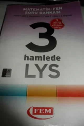3 Hamlede LYS Matematik - Fen Soru Bankası