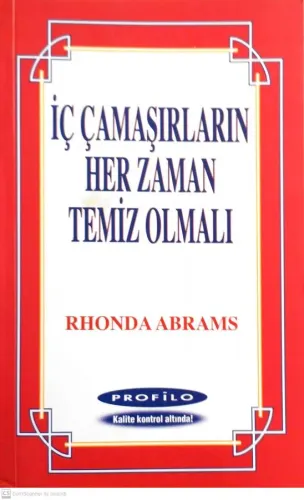 İç Çamaşırların Her Zaman Temiz Olmalı