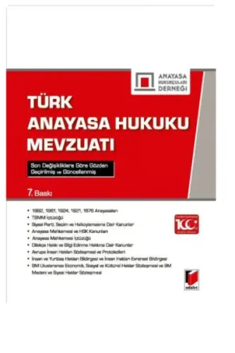 Türk Anayasa Hukuku Mevzuatı